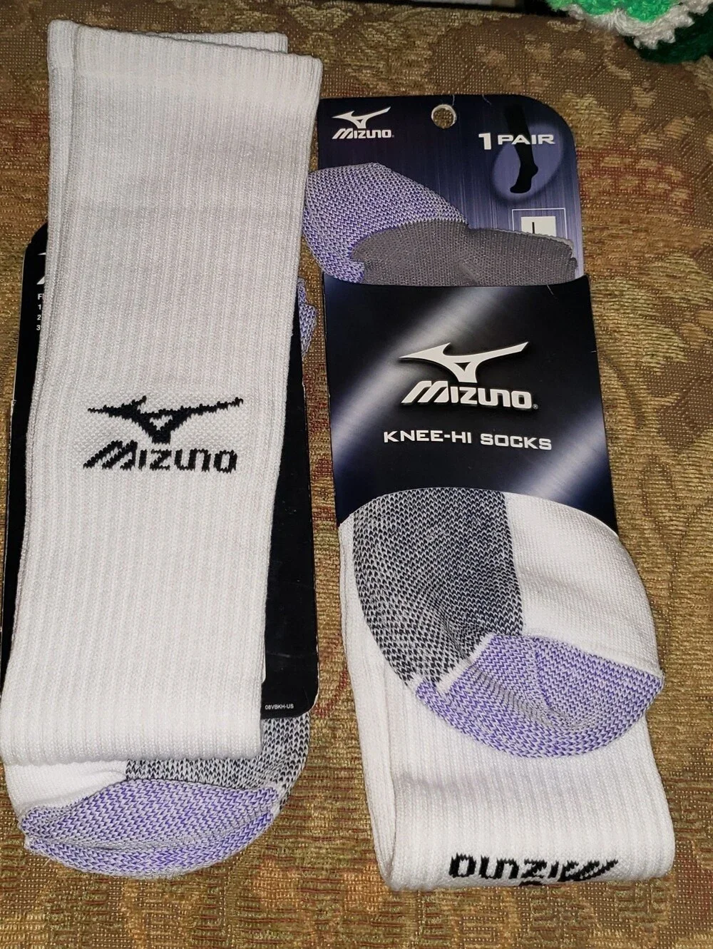 Three (3) Pairs Of New Mizuno Socks
